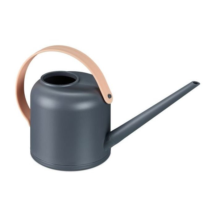 Kastekann 17,5x13x33cm, 1,7L., tumehall/helepruun