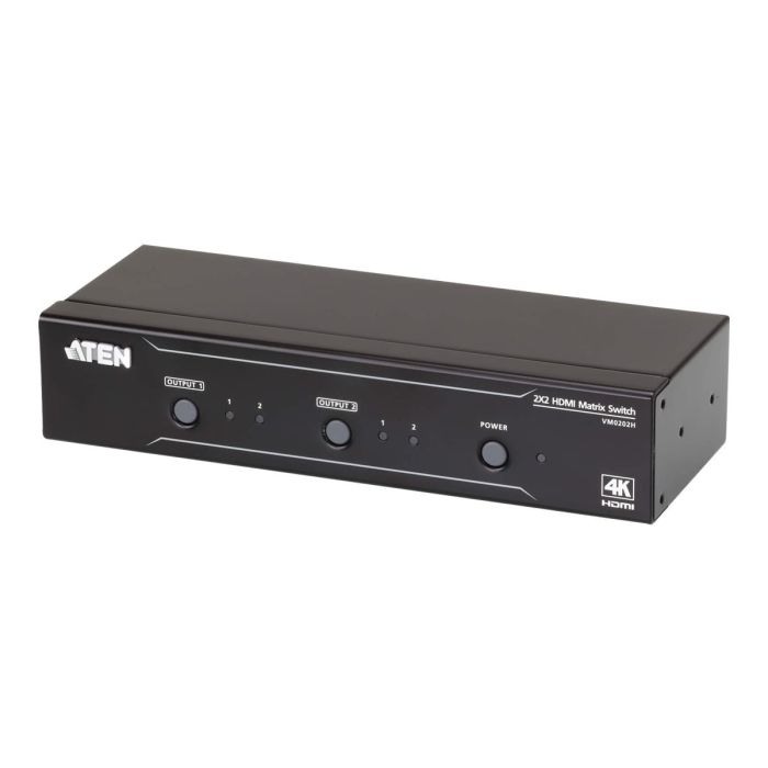 2 × 2 4K HDMI-maatrikslüliti Aten VM0202H, 2 × 2, 7,6 × 20 × 4,2 cm