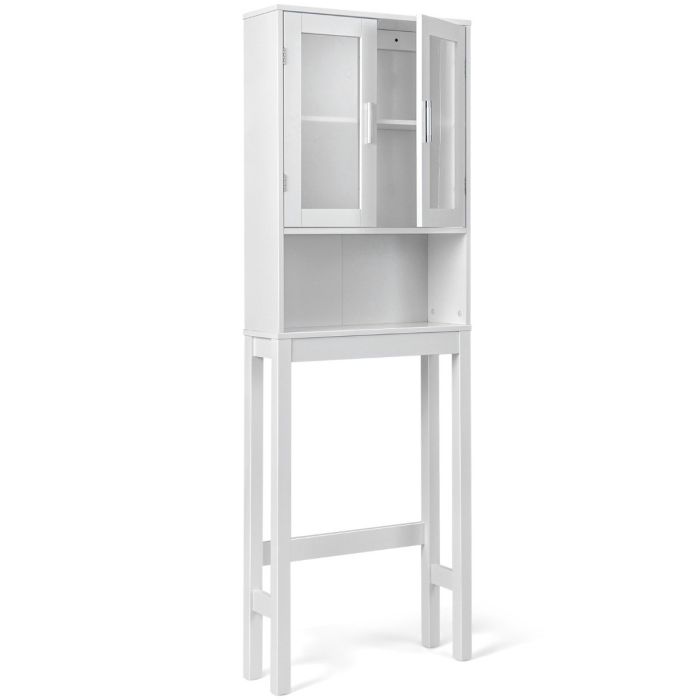 Vannitoa kapp 58x19x170cm, valge värv