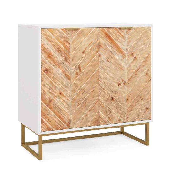 Шкаф 80x40x80см, белого/светло-коричневого цвета