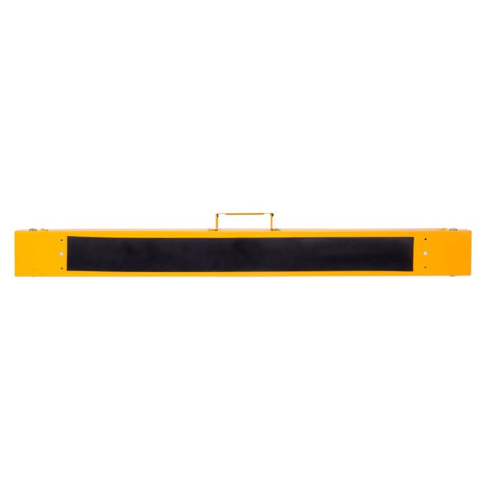 Komplekt 2 ehituspingiga 99,5x48,5x78cm, must/kollane värv