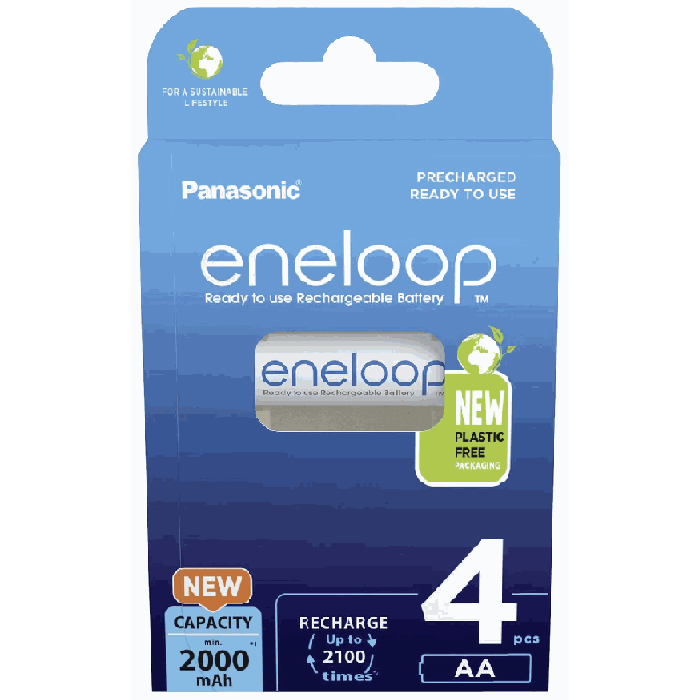 AA-akud Panasonic ENELOOP BK-3MCDE/4BE, 4 tk