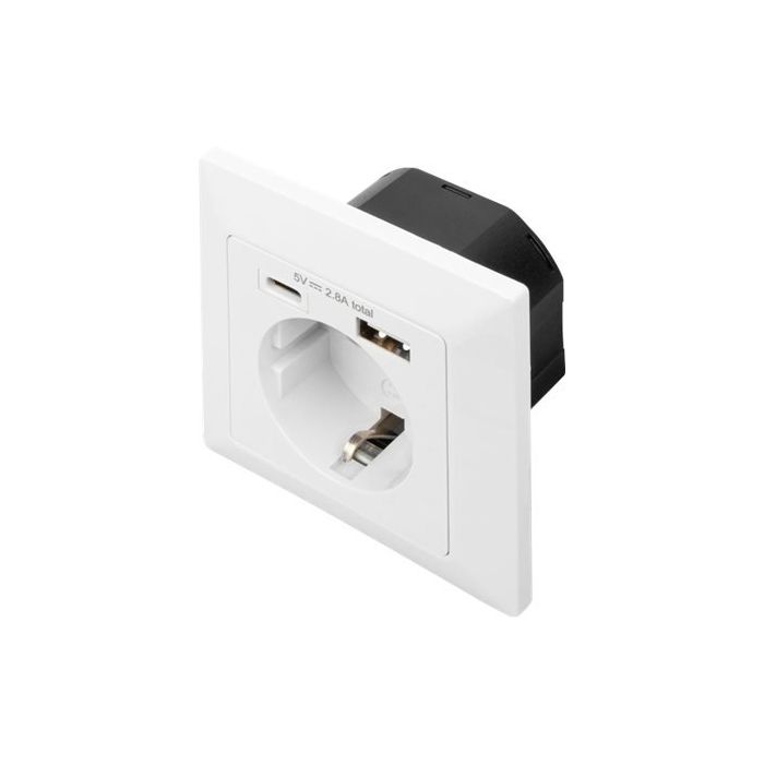 Turvapistik Digitus DA-70615, 1 USB Type-C, 1 USB A