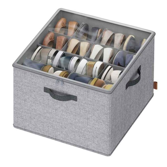 Batų organizatorius SONGMICS, iki 16 porų, 43 × 43 × 32 cm