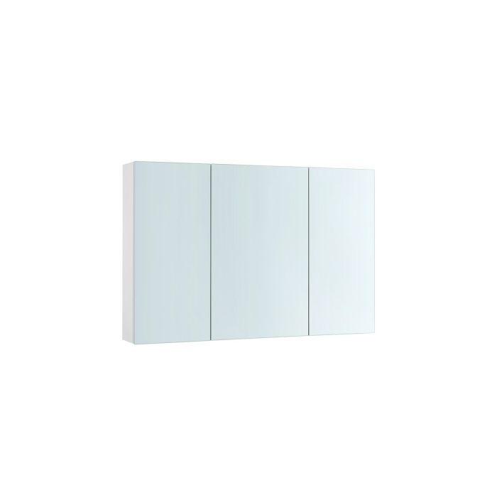 Seinale kinnitatav vannitoakapp peegliga 15x90x60cm, valge