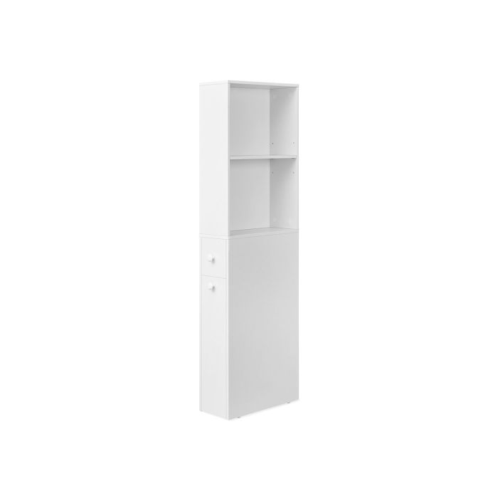 Шкафчик для ванной 40x18x134,4см., белый