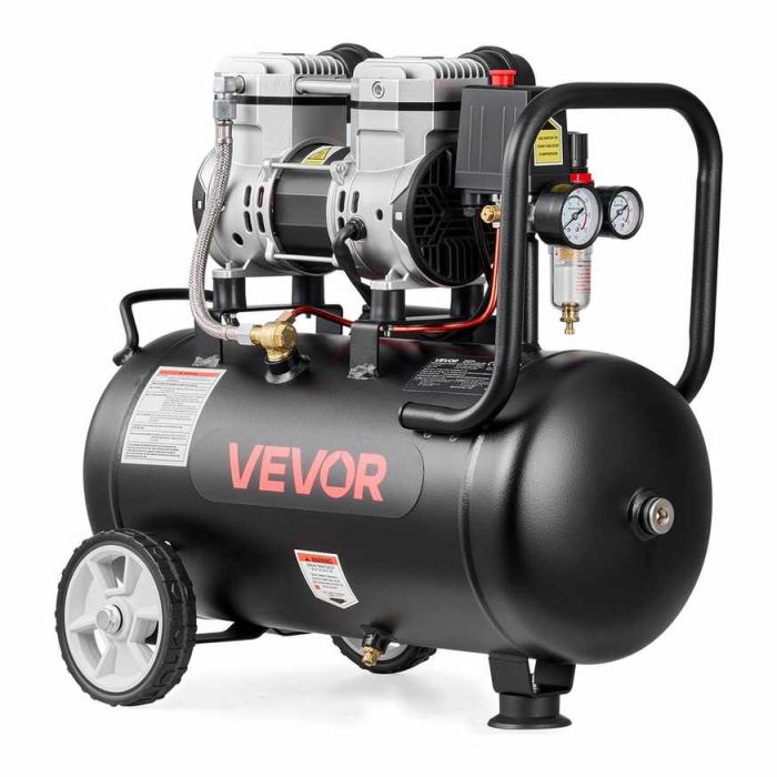 Õlivaba õhukompressor VEVOR, 24 l, 575 × 320 × 540 mm
