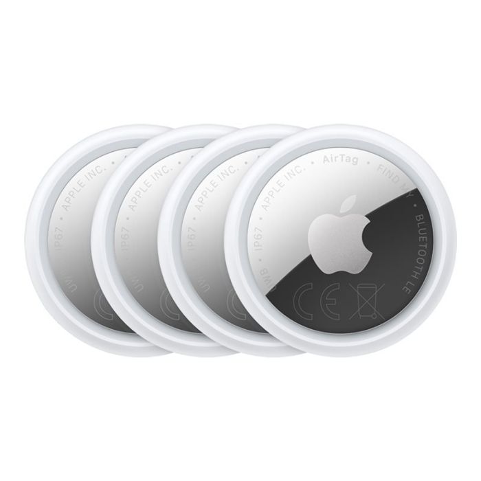 Esemete jälgijad Apple AirTag, 4 tk komplekt, Valge