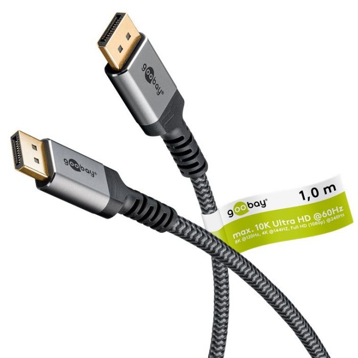 DisplayPort-kaabel Goobay 75684, DisplayPort–DisplayPort