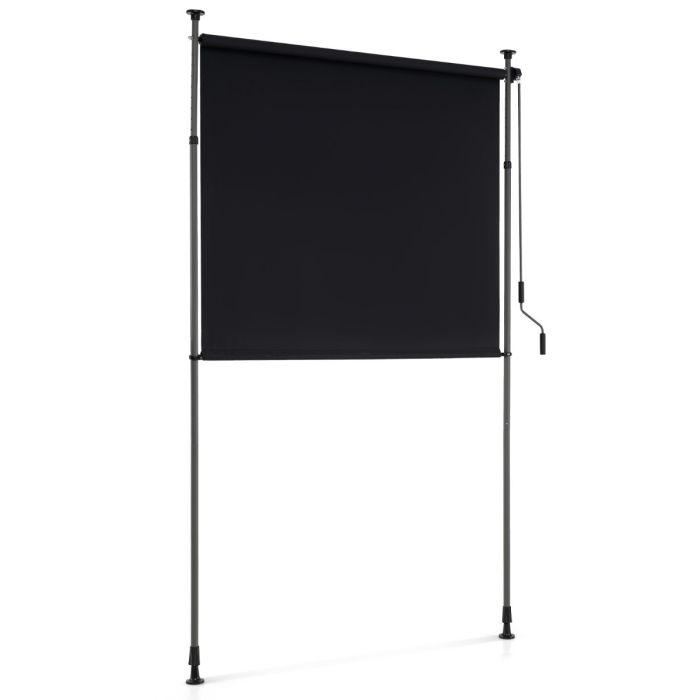 Вертикальный маркиз 200x310см, черного цвета