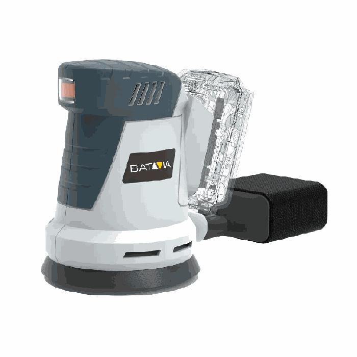 Ekstsentriklihvija Batavia 18V Cordless Orbital Sander