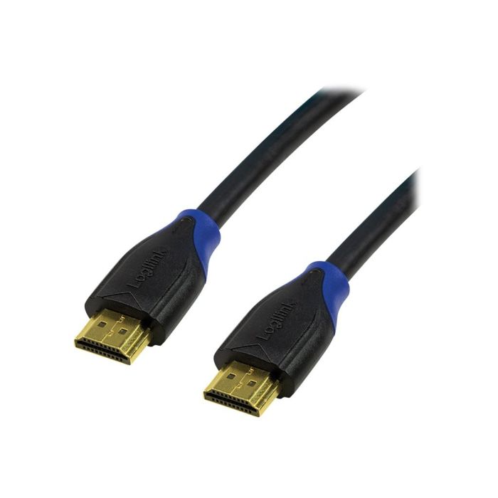 HDMI-kaabel Logilink CH0064, HDMI–HDMI, 2 × HDMI Type A Male, Must
