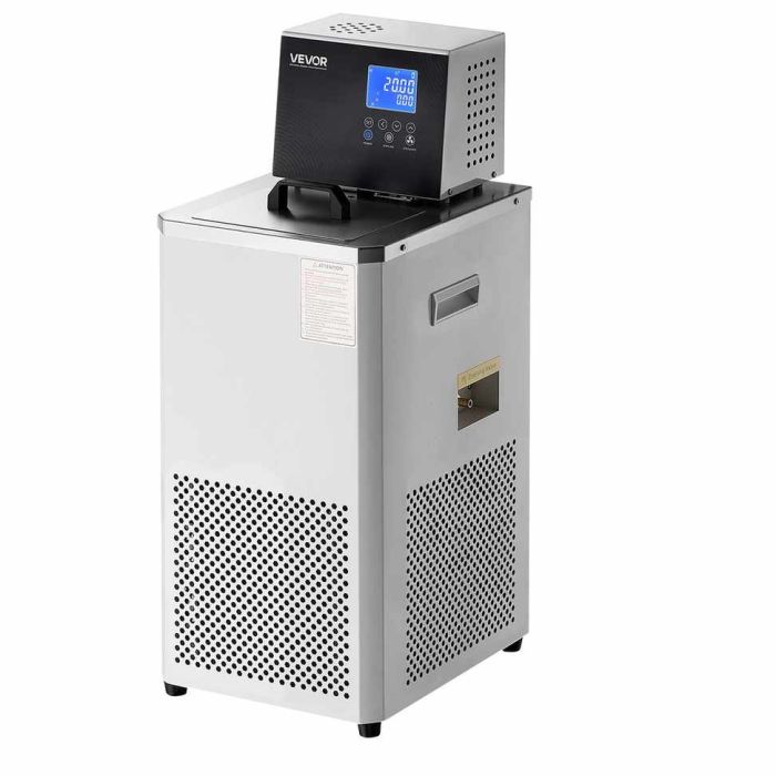 Laboratoorne jahuti-ringluspump VEVOR DC-3006, 6 l, kahekordne ringlus, 45,5 × 85 × 40,5 cm