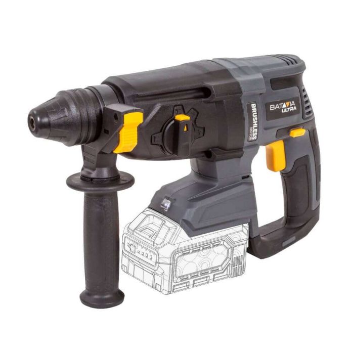 Puurvasar Batavia B.V. 18V Cordless Brushless Rotary Hammer SDS+, ilma aku ja laadijata BMC kohvris