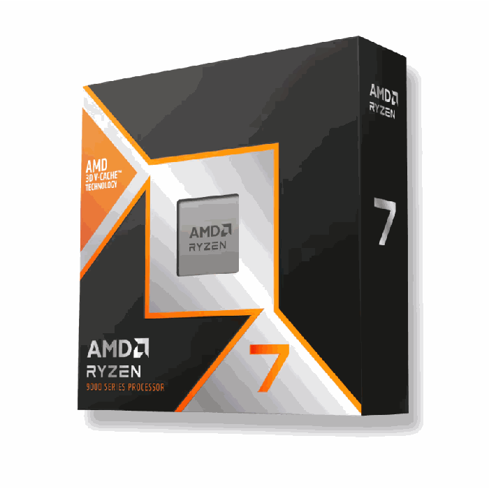 Protsessor AMD Ryzen 7 9800X3D, 8 tuuma, 16 loogilist tuuma