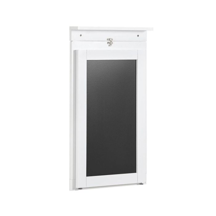 Настенный барный стол 50x75x76см., белого/черного цвета