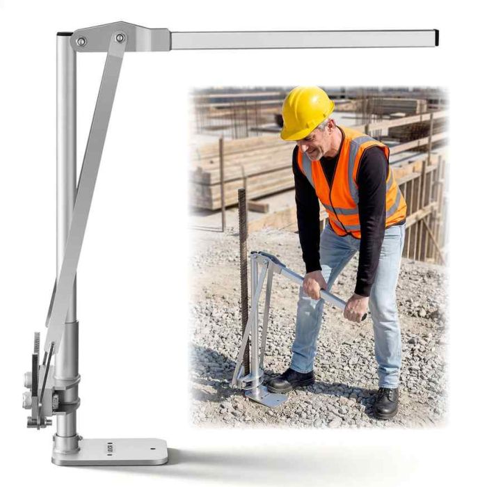 T-kujuliste aiapostide eemaldaja VEVOR BY-FPE-05, 90 mm haardelaius, 500 × 230 × 740 mm