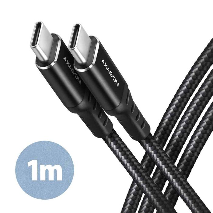 USB-C–USB-C kaabel AXAGON BUCM-CM10AB, USB Type-C–USB Type C