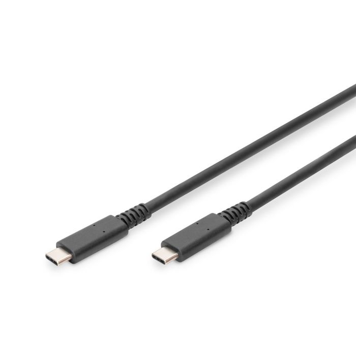 USB-kaabel Digitus USB 4.0 Type-C AK-300343-008-S, USB-C–USB-C, Must