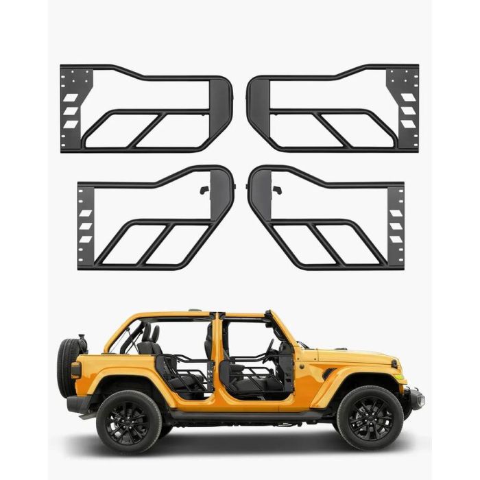 Jeep Wrangler JK 4-ukselised toruuksed, karastatud terasest, 2007-2018