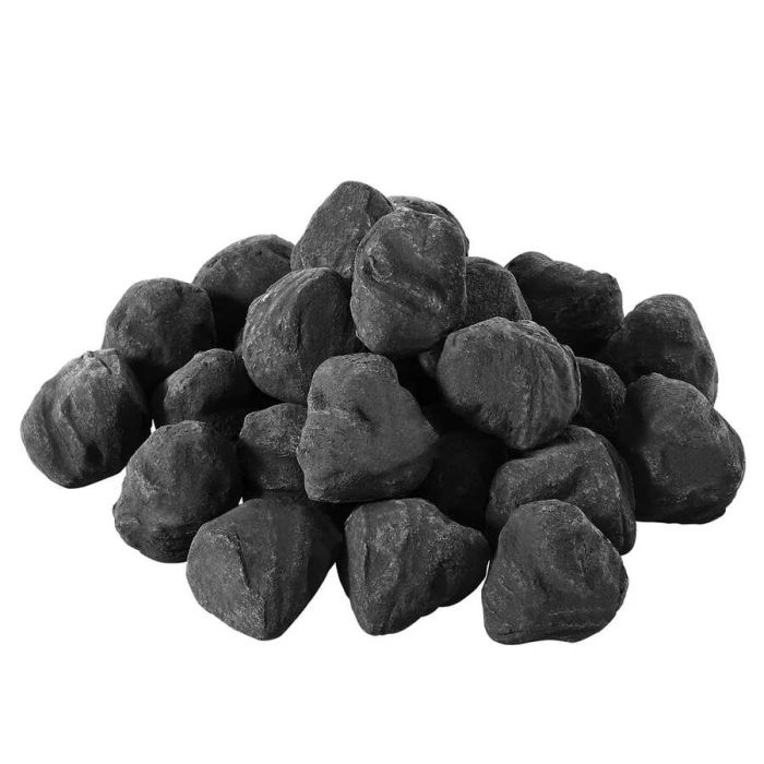 Lõkkeaseme laavakivid, 30–51 mm, 25 tk, dekoratiivsed