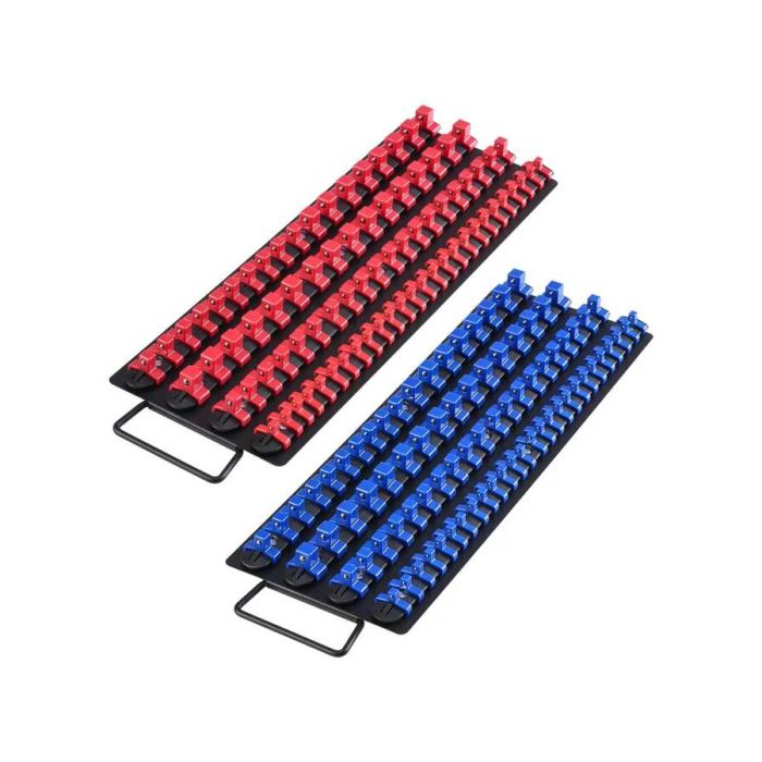 Padrunvõtmete komplekt 160 padrunvõtit 1/4", 3/8" ja 1/2", terasest siin käepidemega, 2 tk.