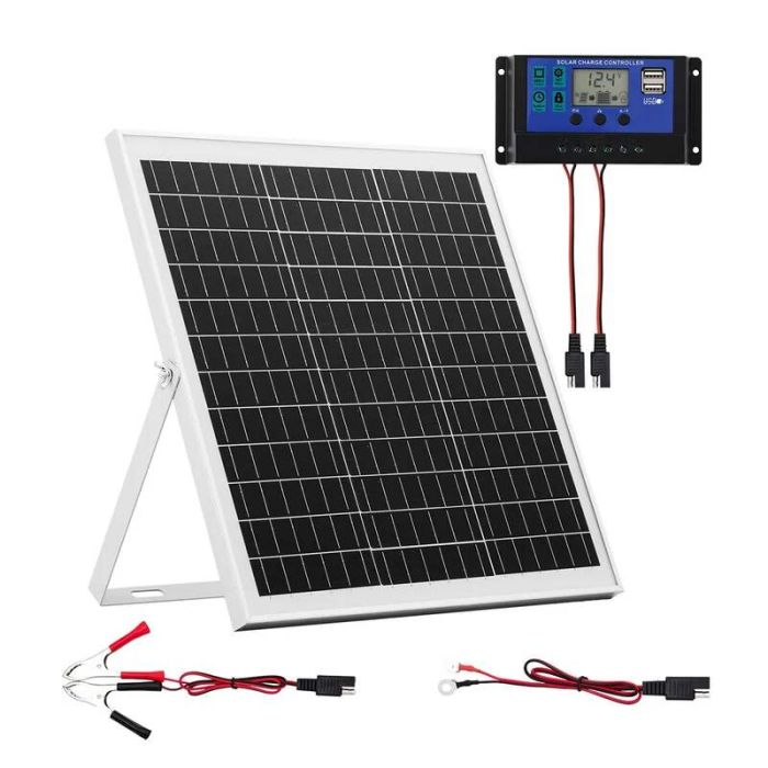 20W 12V päikesepatareide laadija MPPT kontrolleriga, IP67