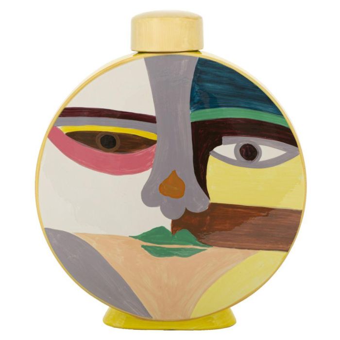 Vaas „Piccassy Color Round“, 28 × 33 × 9 cm