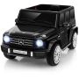 Laste elektriauto 67x114x53,5cm, musta värvi