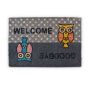 Uksematt "Welcome &amp; Goodbye" 40x60 cm.