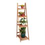Lillealus 4 riiuliga 161x41x50cm., helepruun