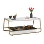 Diivanilaud 42x110x55cm., valge/hall/must