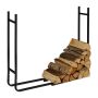 Подставка для дров 91x123x19,5см., черная
