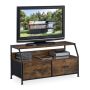 Elutoa laud 48,5x93x41,5 cm., pruun/must
