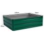 Поднятая грядка 100x30,5x80см, зелёного цвета