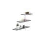 3-osaline riiul Lewit 30x15 / 45x15 / 60x15 cm, hall