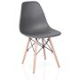 Skandinaavia stiilis toolide komplekt CF-1, 4 tk, hall