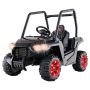 Laste elektriauto 116x68x85cm, musta/punast värvi