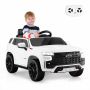 Laste elektriauto 68x104x53cm, valge/must värv
