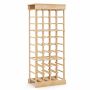 Винная стойка 46,5x27,5x113 см., светло-коричневая