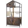 Когтеточка домик 80x48x150см, разных цветов