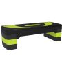 Aerobika platvorm Homcom 80x31x20cm, musta/rohelise värvi