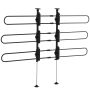 Autovahesein koertele PawHut 150x124cm, must
