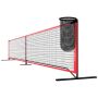 Sulgpallivõrk Sportnow 674x70x92cm., must/roheline