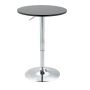 Барный стул Homcom 61x90 см, серебристо-черный