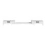 Monitori alus 107x22x11cm., valge värvusega
