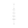 Vannitoa riiul 26,7x35x323cm., valge