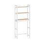 Vannitoa riiul 26x63x170cm., valge/helepruun