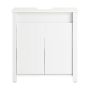 Valamu alune kapp 60x34x65.,5 cm, valge värvusega