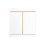 Valamu alune kapp 60x30x60cm., valge/heledapruun